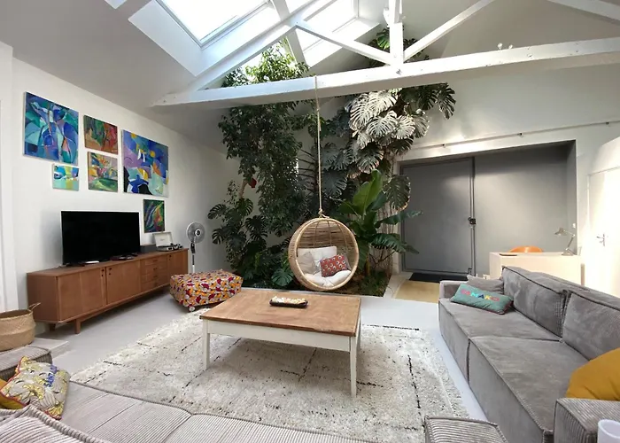 Tatil Evi Loft Audusson - Espace Atypique Aux Jardins Interieurs